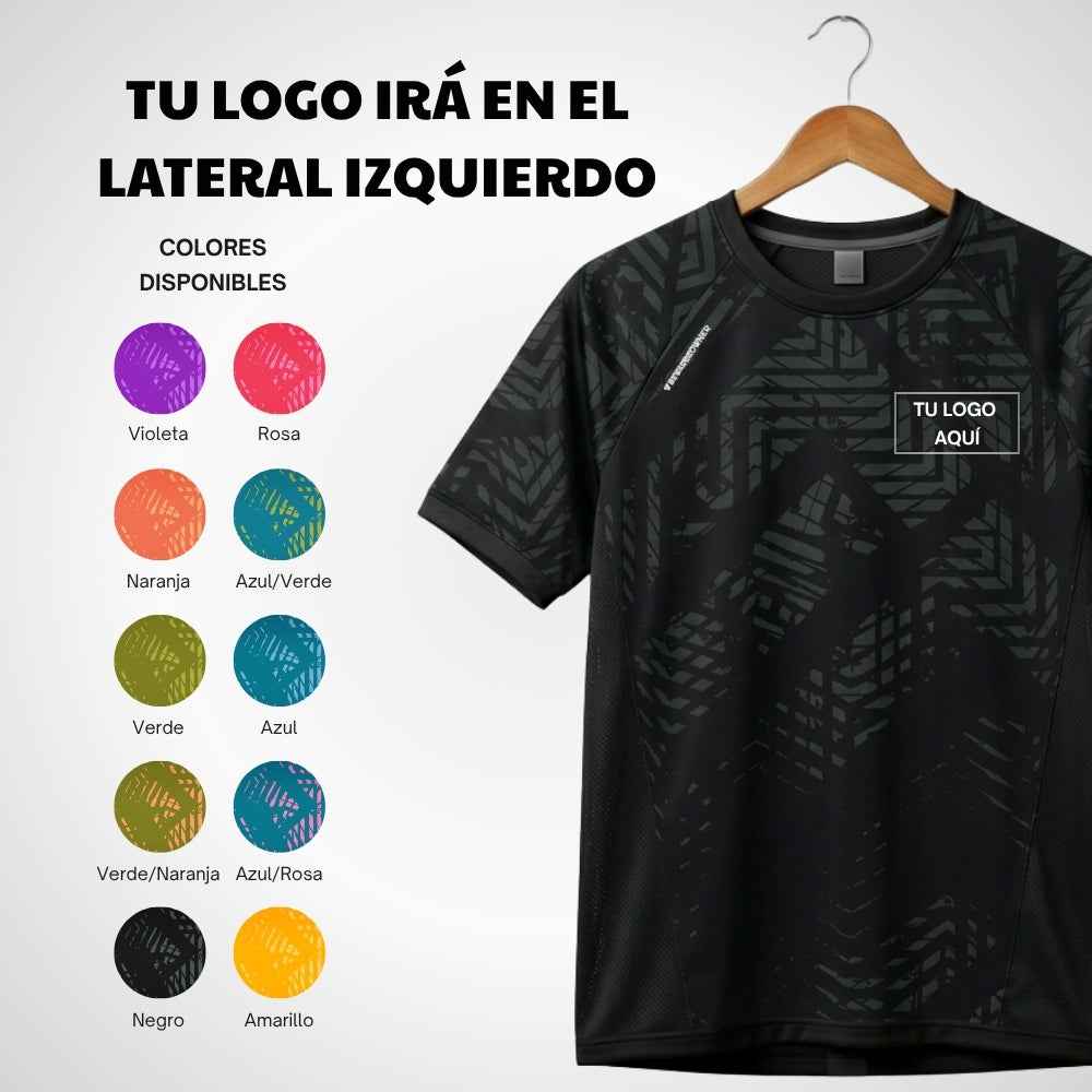 Camiseta de Adiestramiento Canino Personalizable FOX | Con Bolsillo Trasero