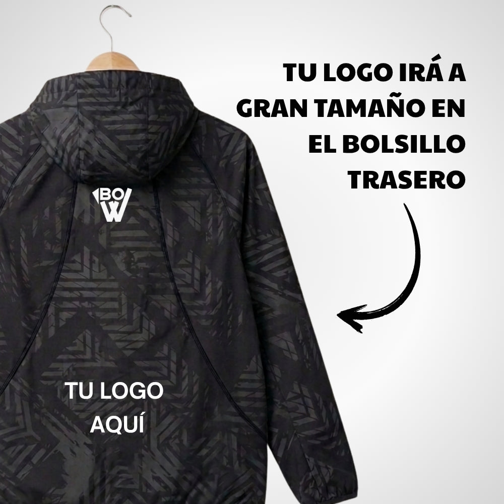 Chaqueta softsell de Adiestramiento Canino Personalizable | Con Bolsillo Trasero