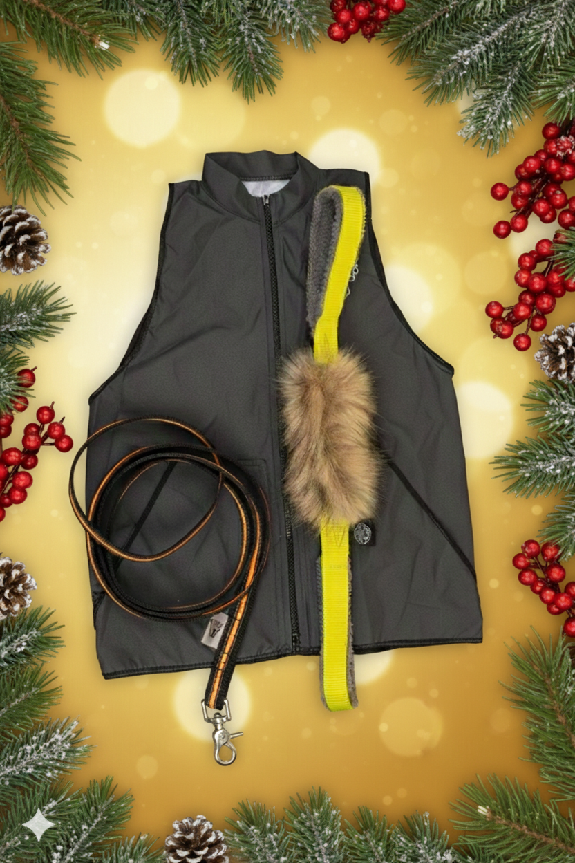 Pack BOW-la de Nieve (Chaleco Kai+Correa+Sol)