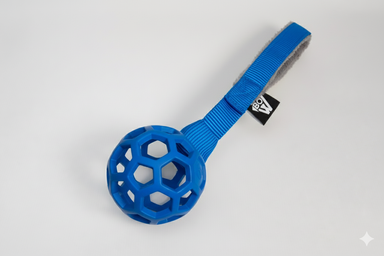 bow-mordedor-messi-pelota-9cm asa acolchada