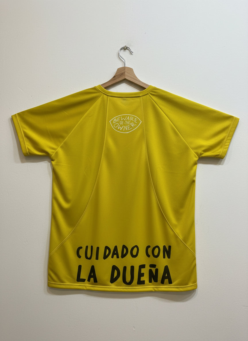 camiseta de entrenamiento mujer bolsillo trasero