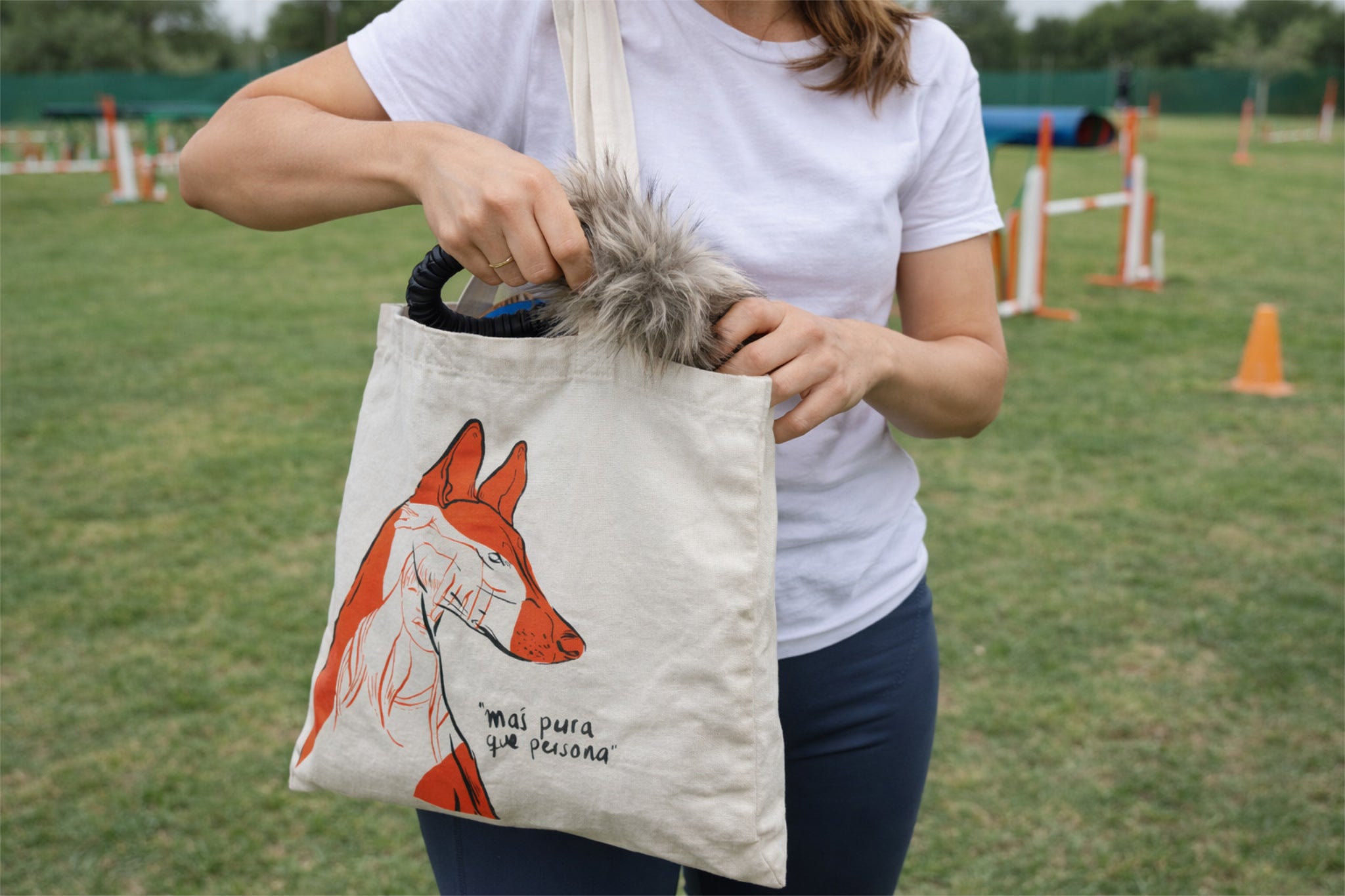 Tote bag “Más perra que persona”
