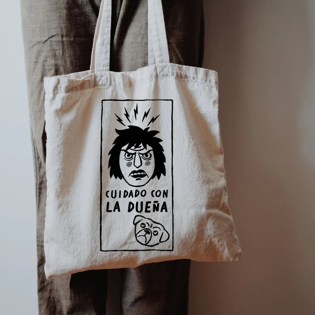 Tote bag “Cuidado con la dueña” - Beware of the owner